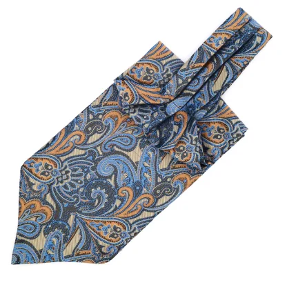 Fashion Finesse Ascot Tie - Image 2