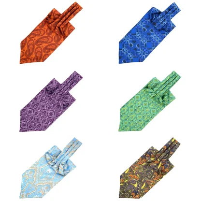 Refined Style Ascot Tie - Image 3