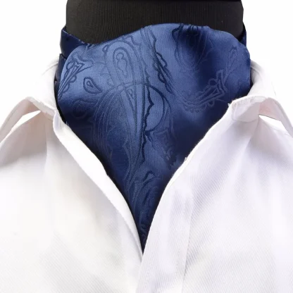 Vintage Inspired Self-Ascot Tie - Image 2