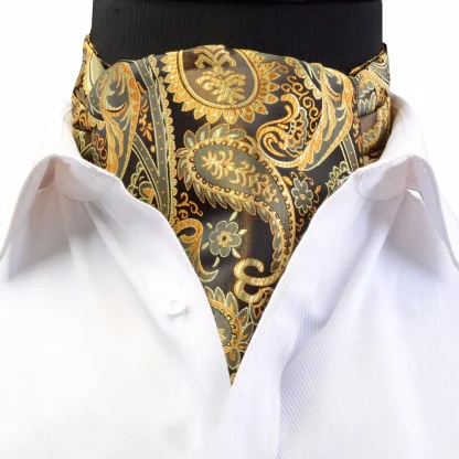 Vintage Inspired Self-Ascot Tie