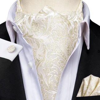 White Ascot Ties