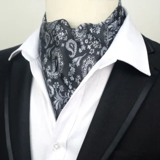 Classic Patterned Ascot Necktie