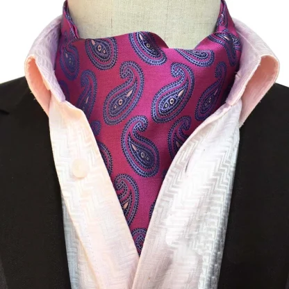 Trendy Style Ascot Tie - Image 5