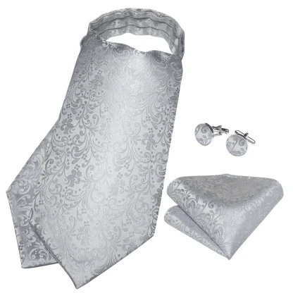Elegant Finery Ascot Tie Set - Image 3