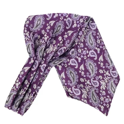 Refined Wedding Party Ascot Tie - Image 5