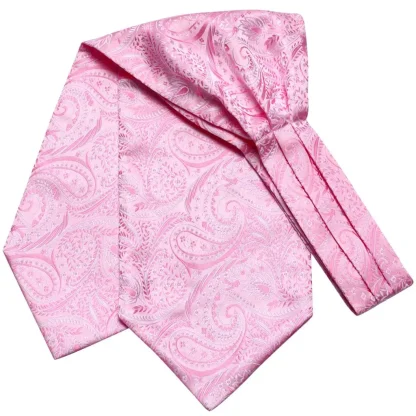 Classic Paisley Ascot Tie - Image 4
