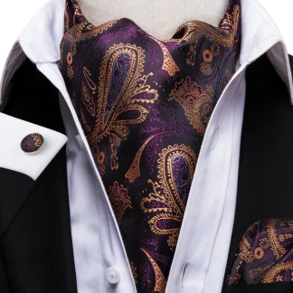 Paisley Scarf Ascot Self-Ties