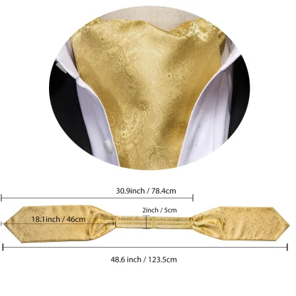 Elegant Ascot High Tie Set - Image 6